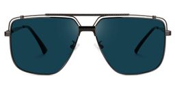 Arellano Grau Pilot Sonnenbrille0