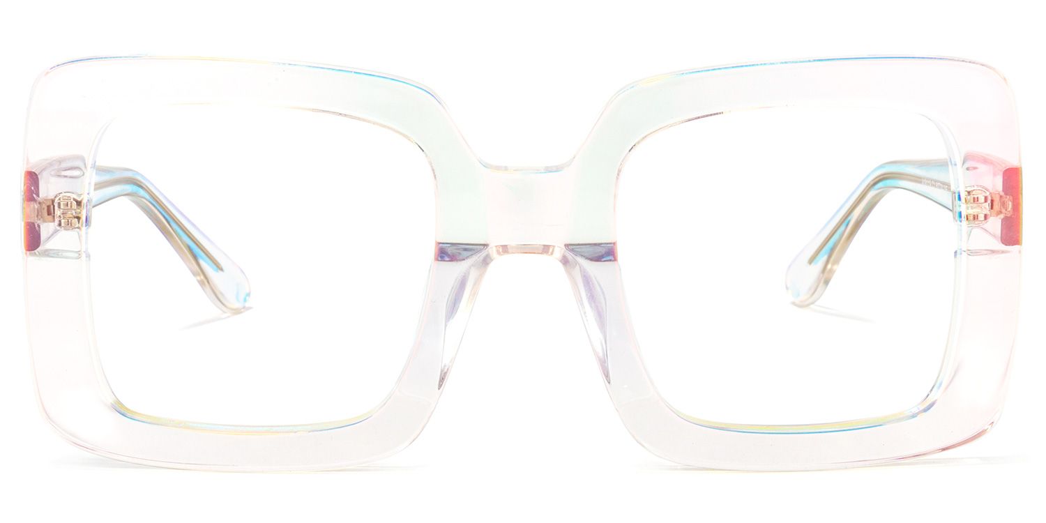 Willie Klar Quadratische Brille0