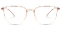 Mander Rosa Klar Quadratisch Brille0