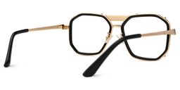 Rumble Schwarz Geometrisch Brille2