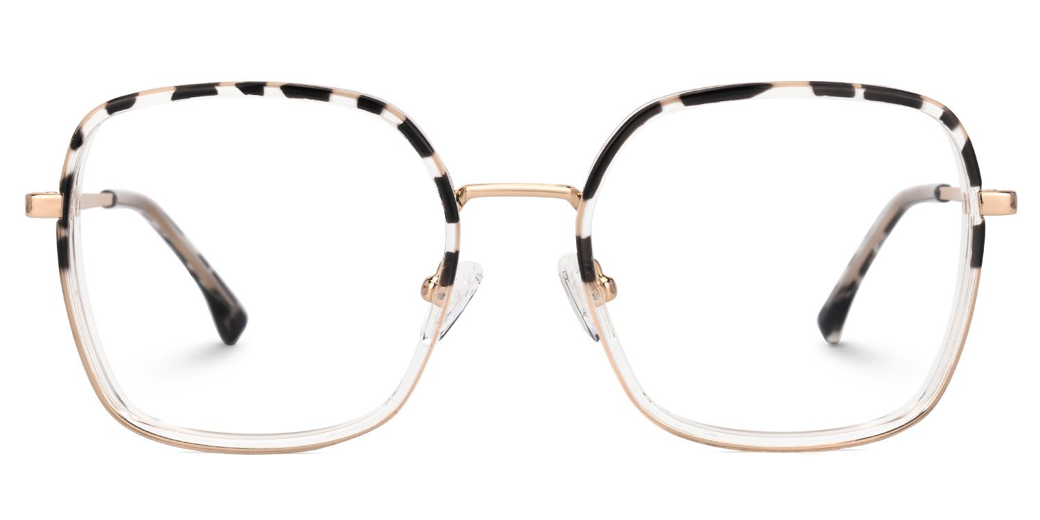 Kelby Schwarz-Tortoise Quadratisch Brille0