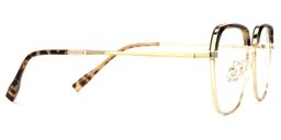 Natisha Braun-Tortoise Geometrisch Brille3