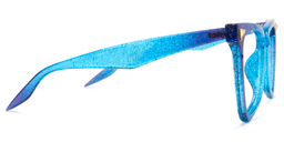 Cicely Blau Geometrische Brille3