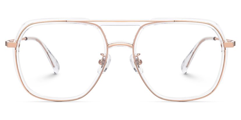 Rickey Gold Pilot Brille