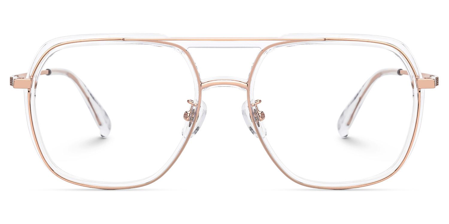 Rickey Gold Pilot Brille0