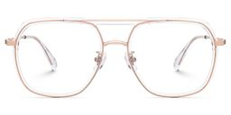 Rickey Gold Pilot Brille0