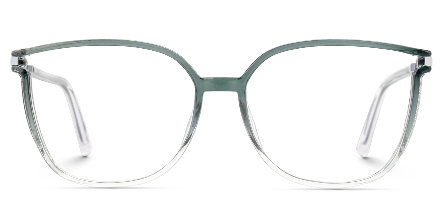 Walden Graugrün Cateye Brille0