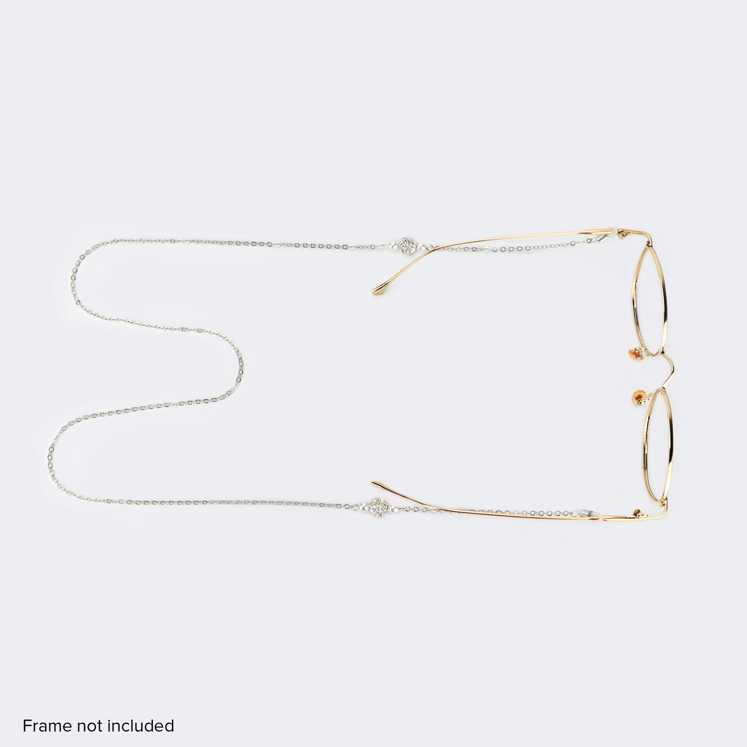 Fannie Silber Brillenkette gutes Bild