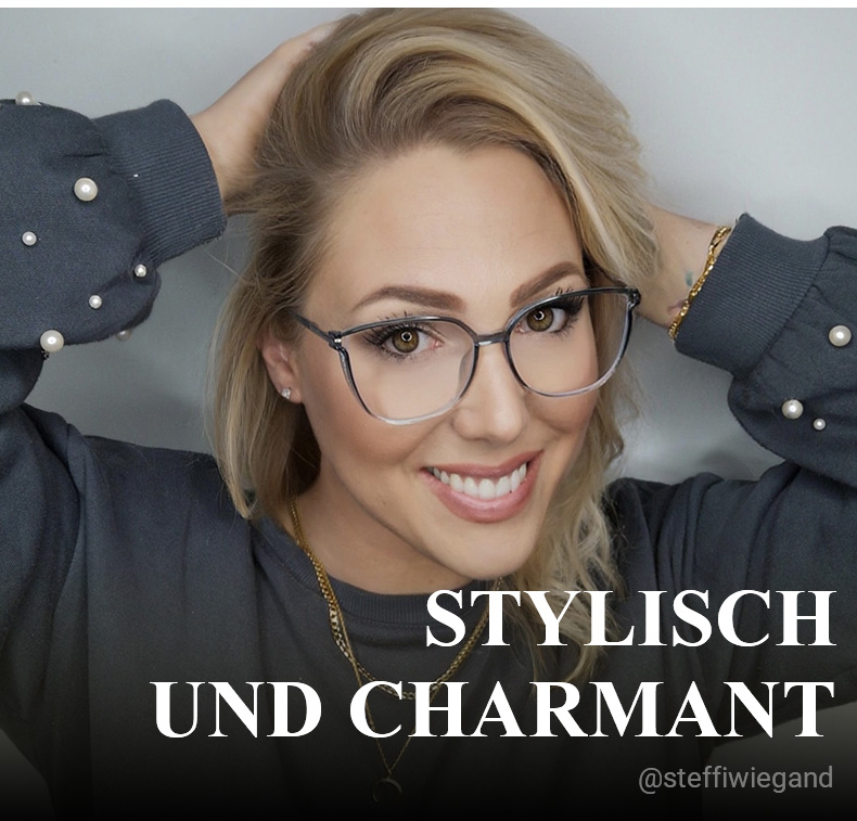 Walden Graugrün Cateye Brille