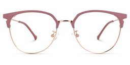 Lajuana Rot Cateye Brille0