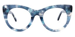 Blake Blau Cateye Brille0
