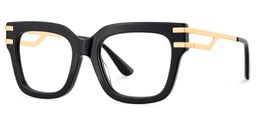 Lidia Schwarz Quadratisch Brille4