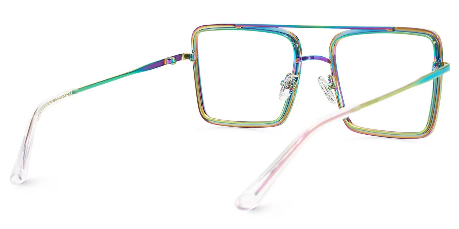 Diva Bunt Quadratisch Brille3