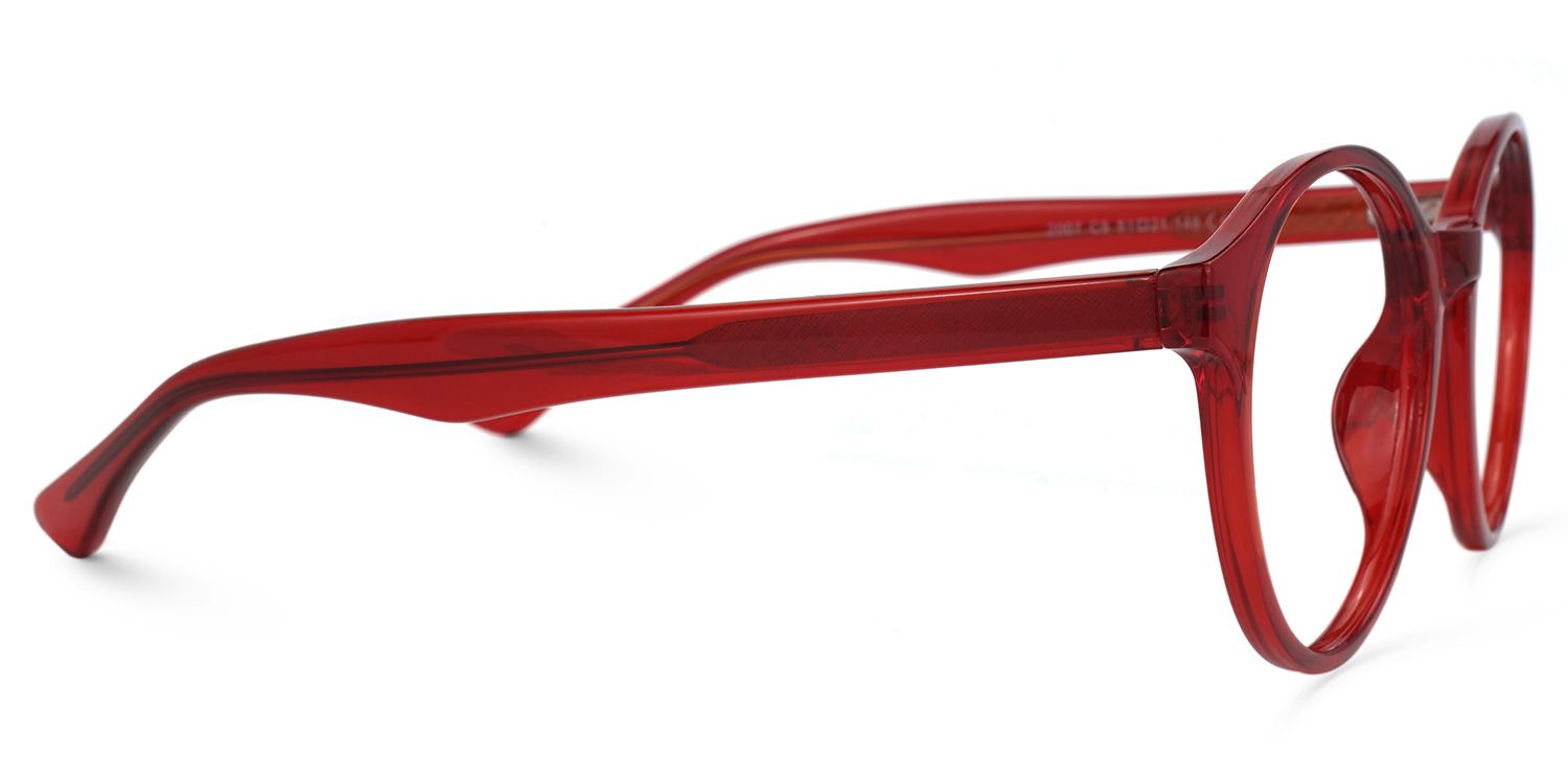 Valary Rote Runde Brille2
