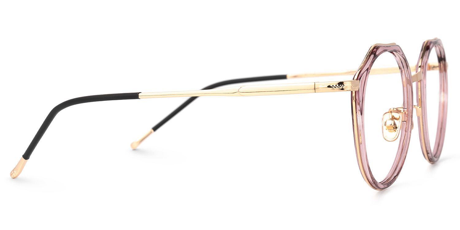Helewise Rosa Geometrisch Brille3