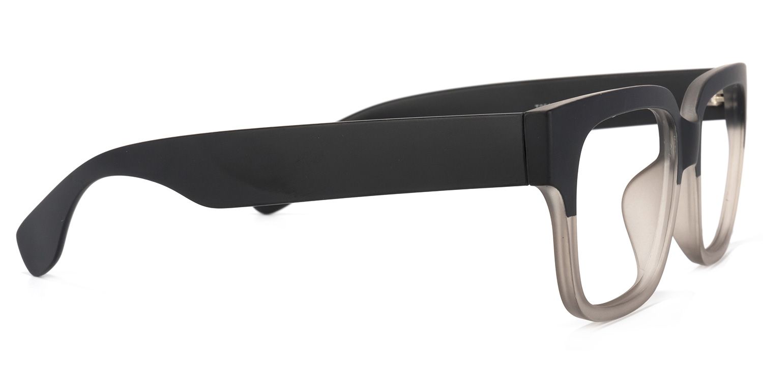 Colin schwarz grau rechteckige Brille3