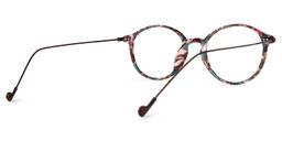 Malvina Blumendruck-Bunt Rund Brille2