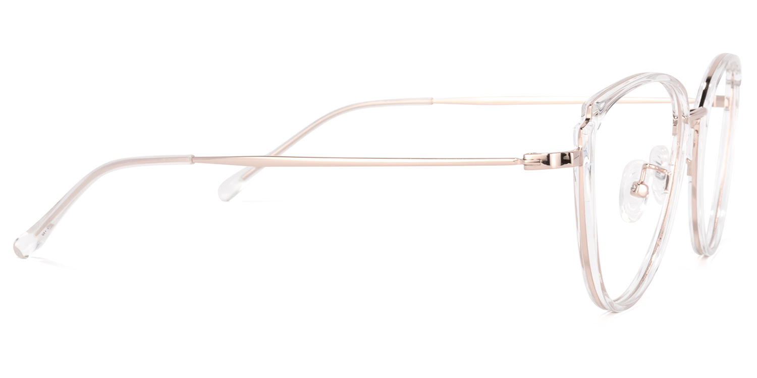 Reagan Gold Cateye Brille3