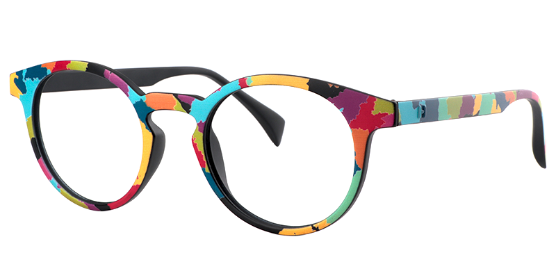 Minne Bunt Rund Brille1