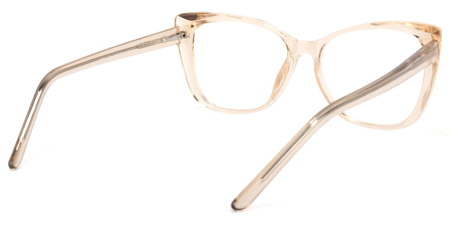 Farris Champagne Quadratische Brillen4