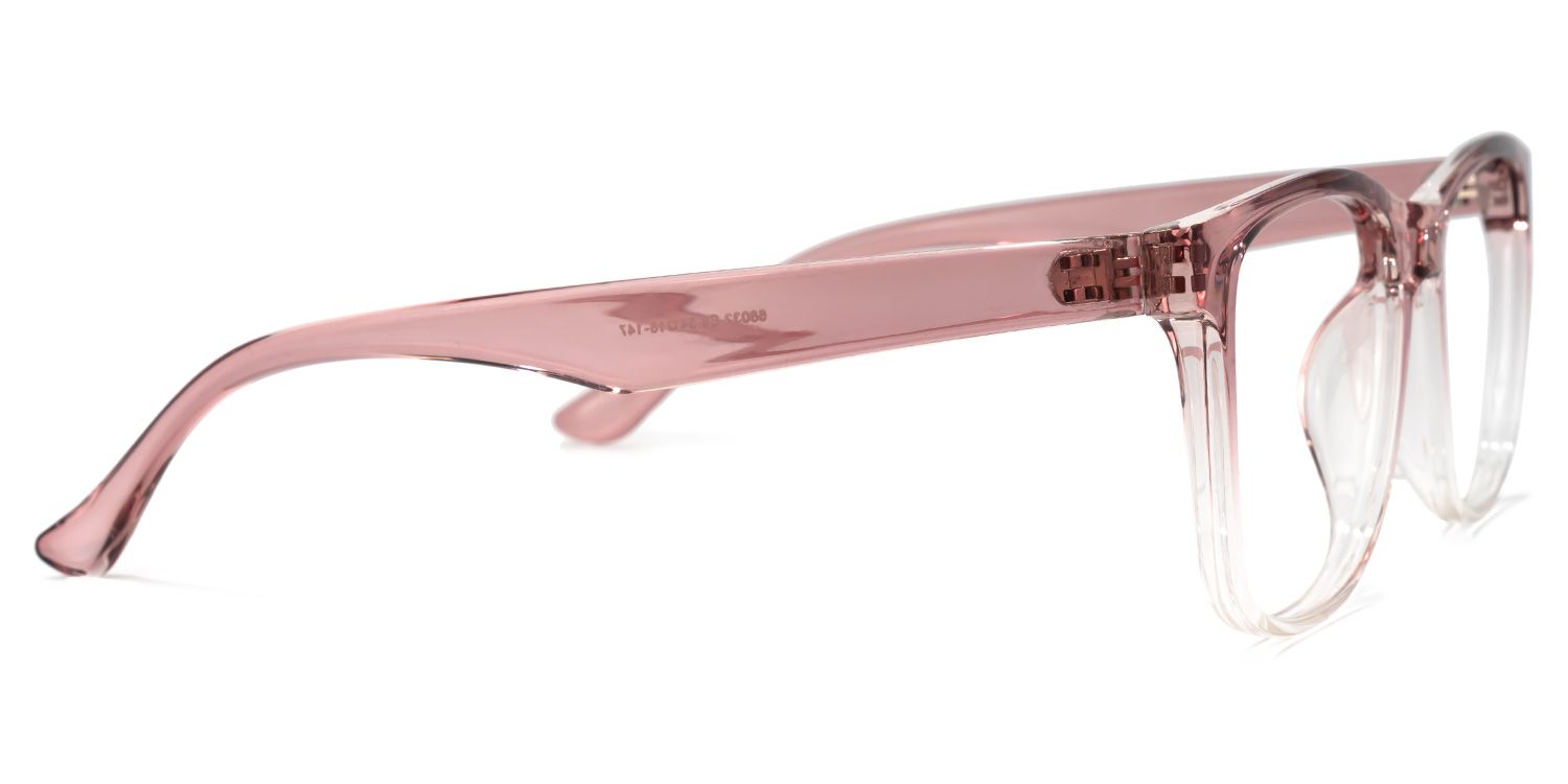 Vaile Rosa Quadratisch Brille1
