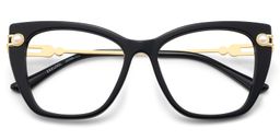 Victor Schwarz Cateye Brille3