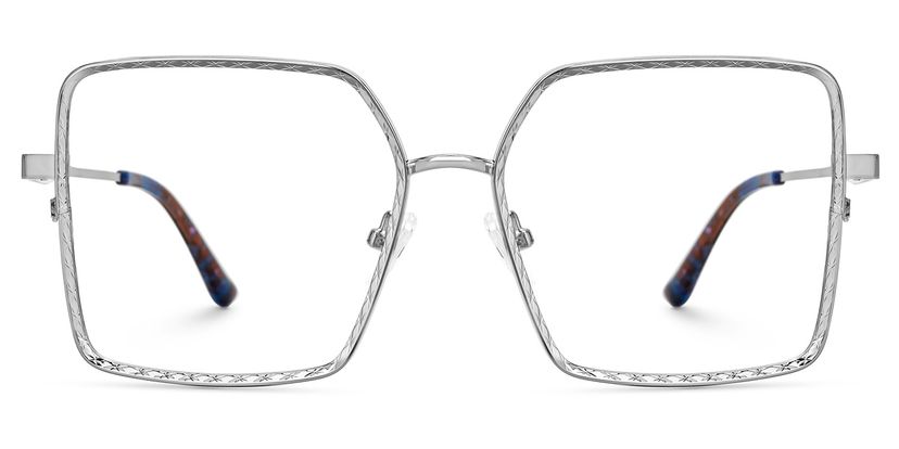 Thalia Silber Quadratisch Brille
