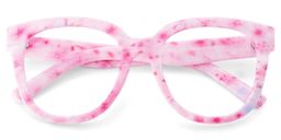 Harrell Rosa Quadratisch Brille3
