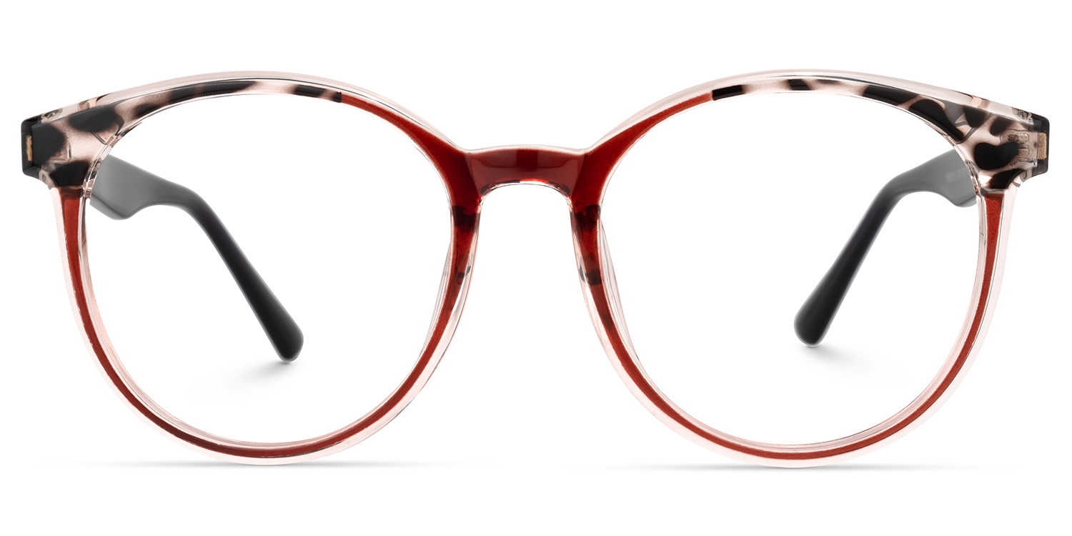 Gilda Rot Rund Brille0