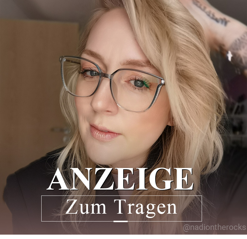 Walden Graugrün Cateye Brille