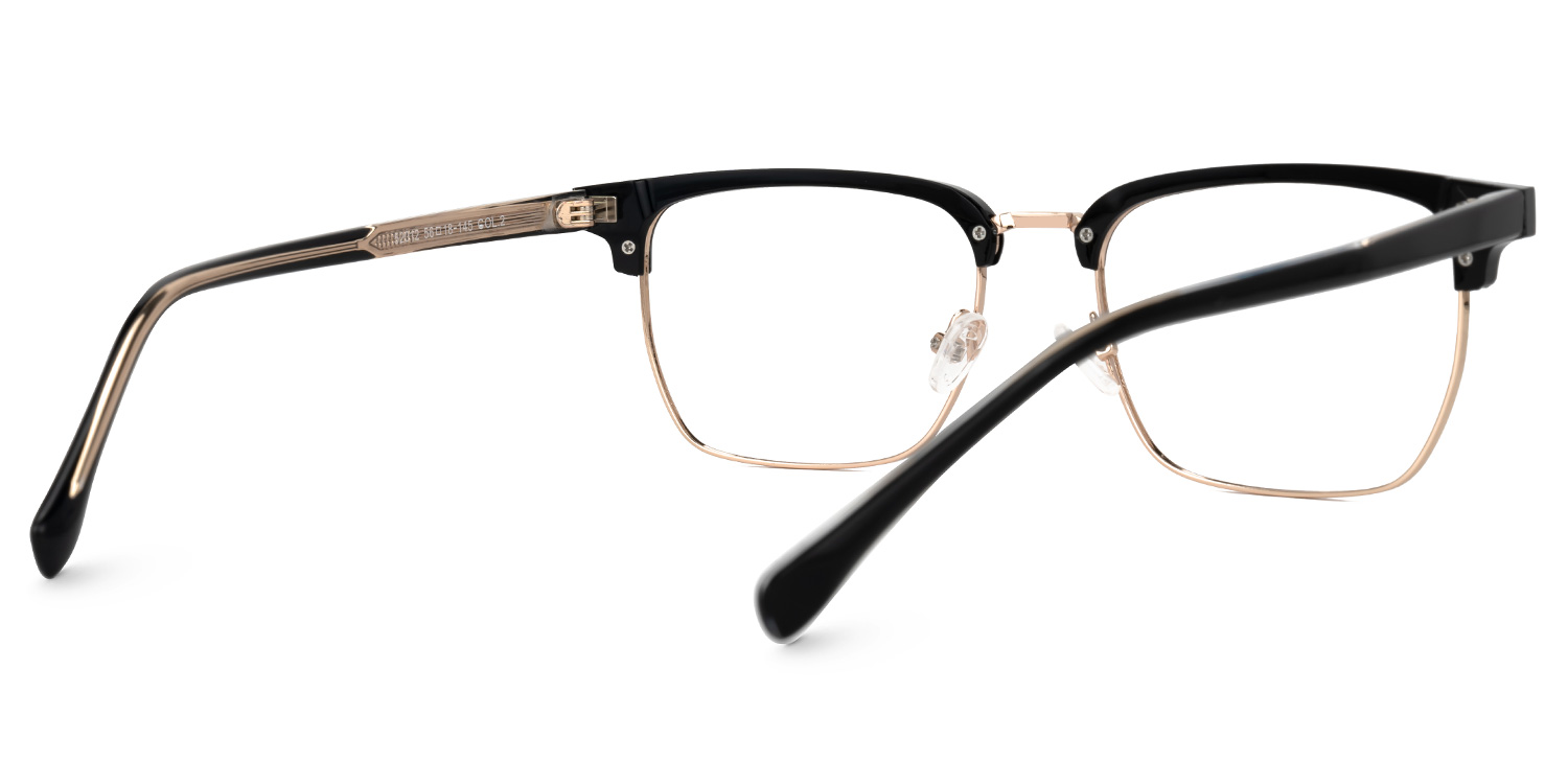 Braidsby Schwarz Browline Brille2