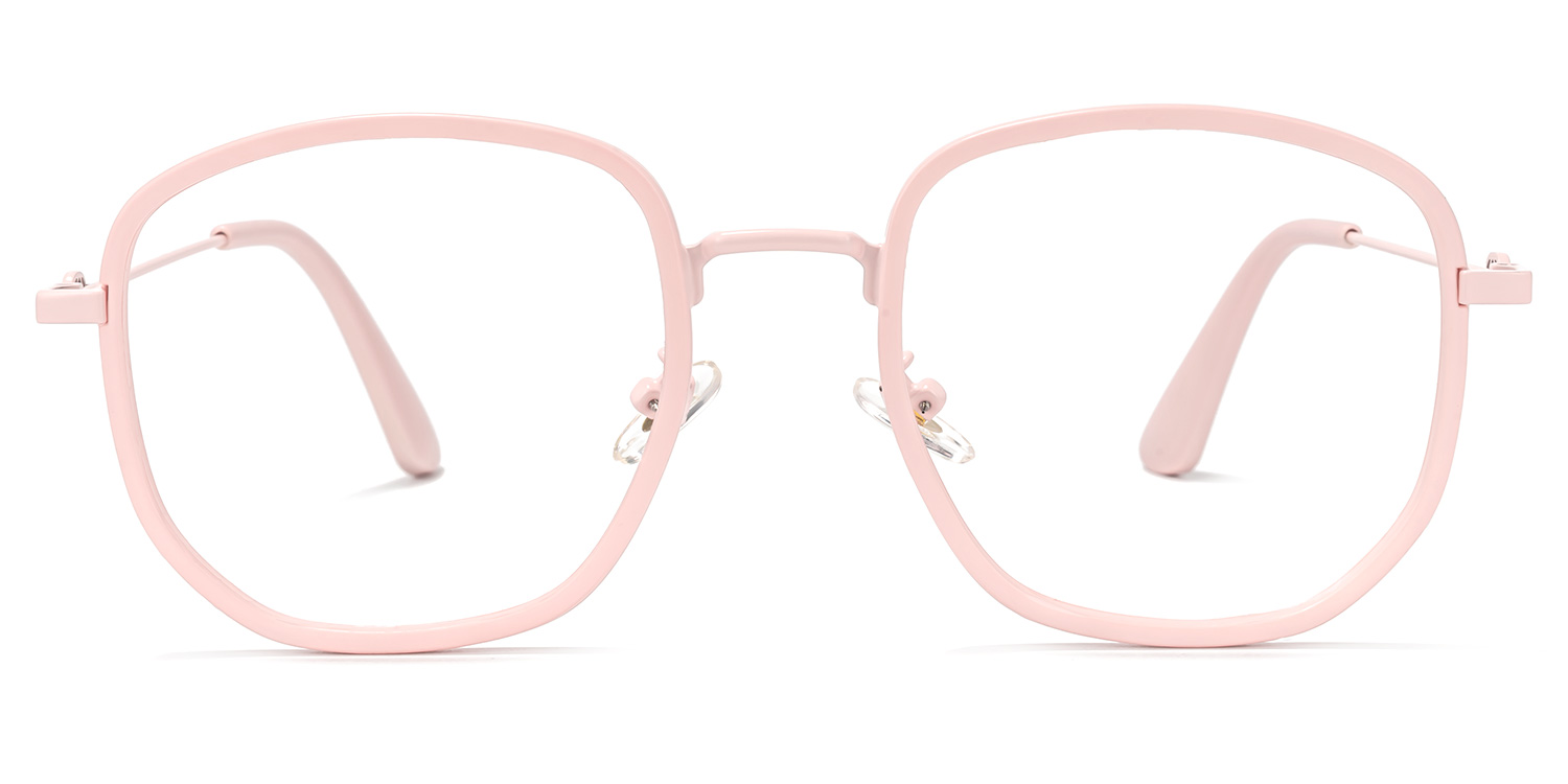 Kaili Rosa Quadratisch Brille0