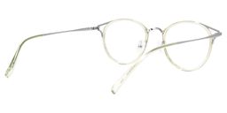 Quaneisha Hellgrün Rund Brille3