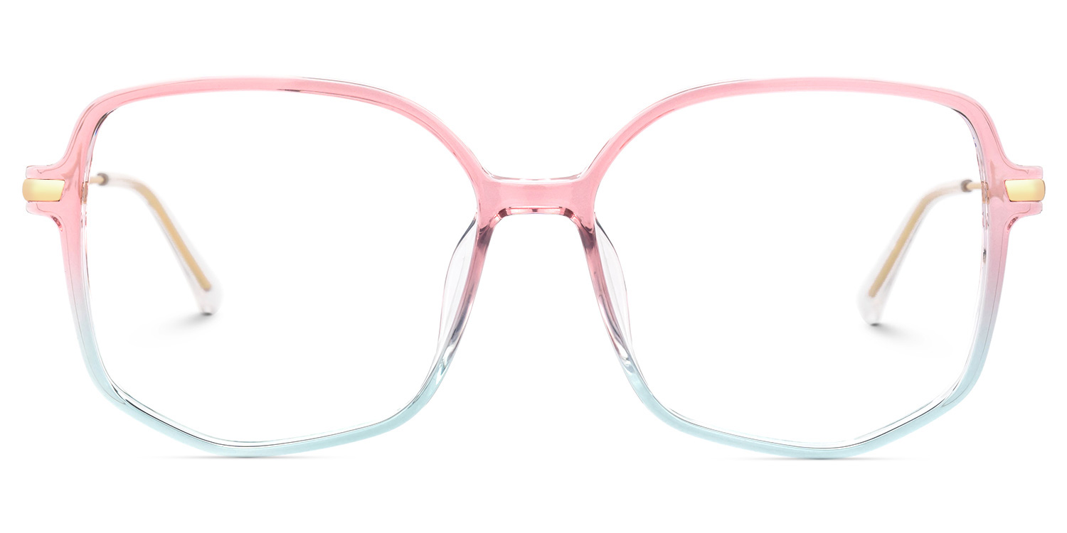 Payton Rosa-Blau Geometrisch Brille0