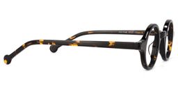 Arale Tortoise Rund Vollrand  Brille3