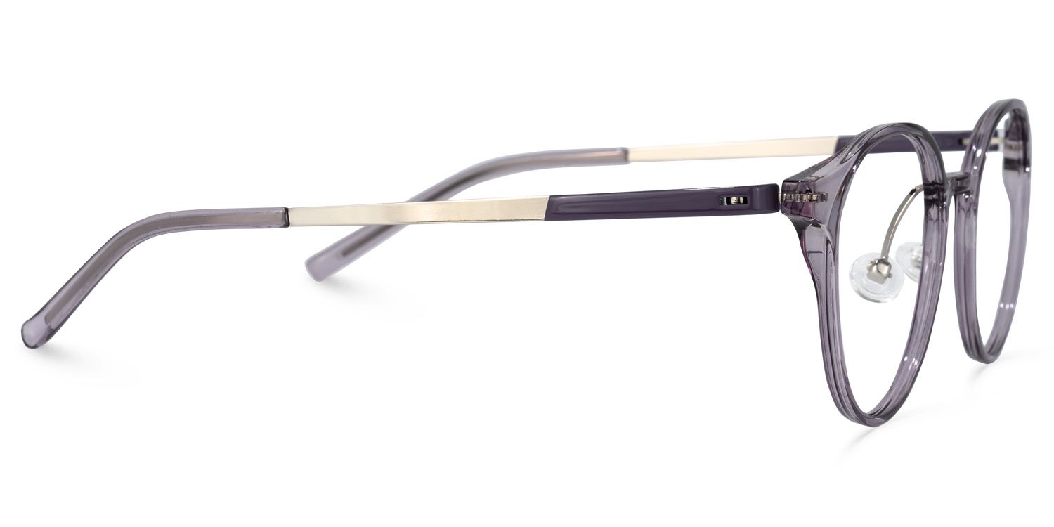 Laszlo Lila Rund Brille2