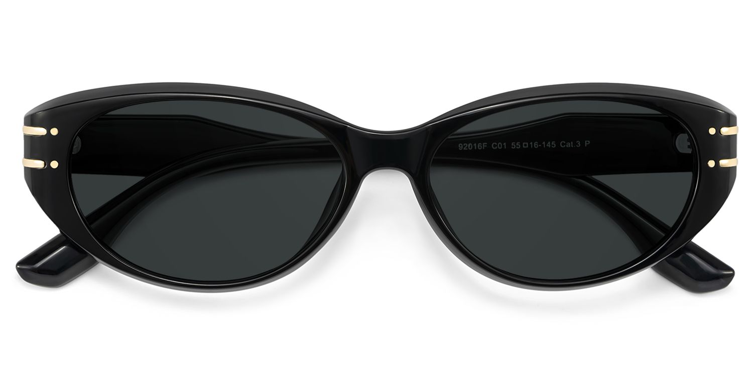 Lina Tr90 Schwarz Sonnenbrille | ZEELOOL2