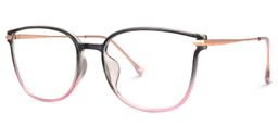 Hartwell Grau-Rosa Cateye Brille1