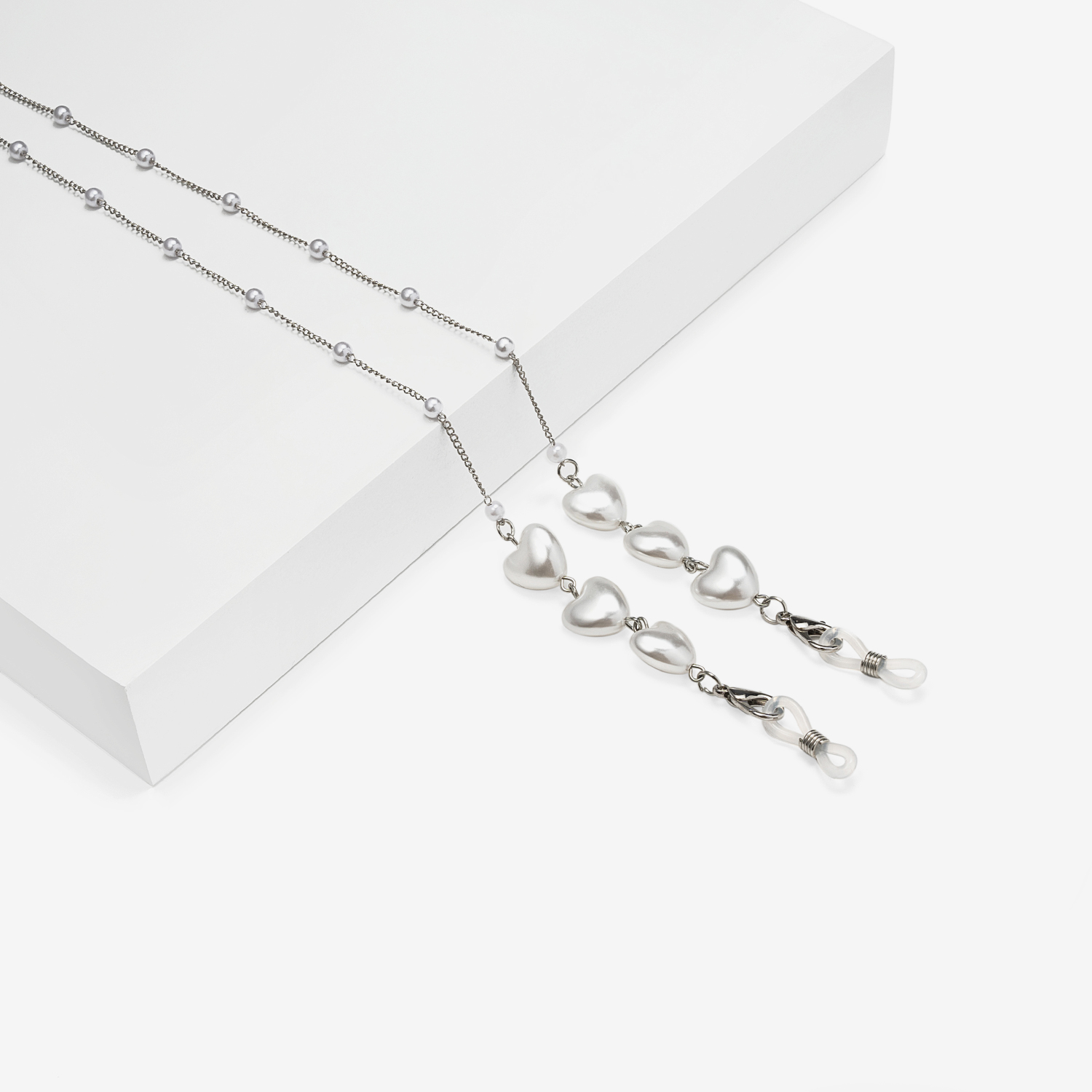 Corey Silber Brillenkette gutes Bild