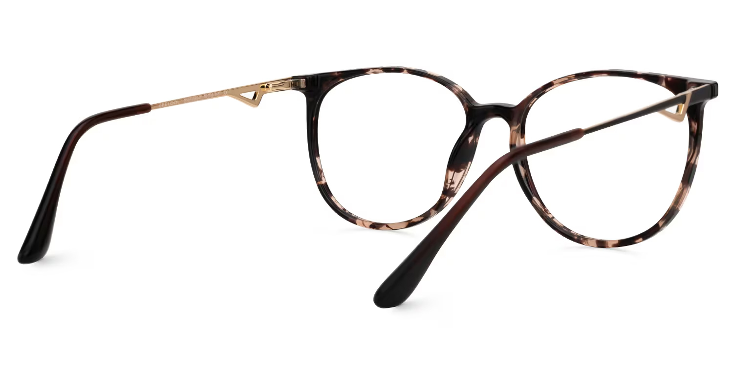 Babbage Schwarz-Tortoise Rund Brille4