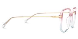 Payton Rosa-Blau Geometrisch Brille3