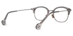 Nahor Grau Browline Brille3