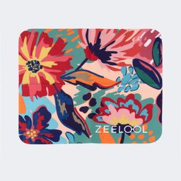 Dalia Rot-Blumen Brillenputztuch0