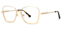 Easter Gold Quadratisch Brille1