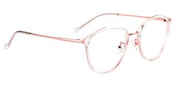 Cherry Rosa Geometrisch Brille2