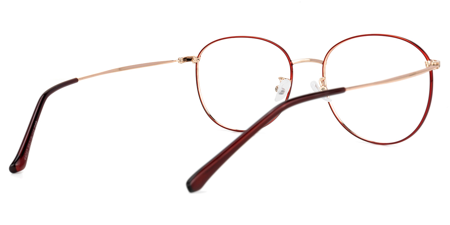 Bahr Rot Rund Brille2