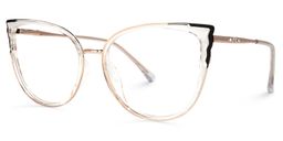 Eudora Klar Cateye Brille1