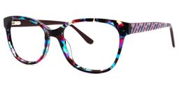 Okes Bunt Rechteckig Brille1