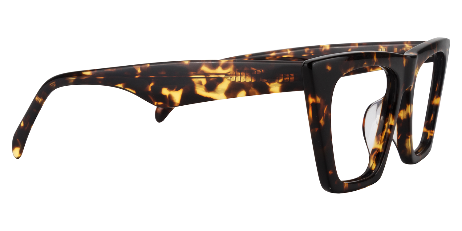 Cecile Tortoise Cat Eye Brille3