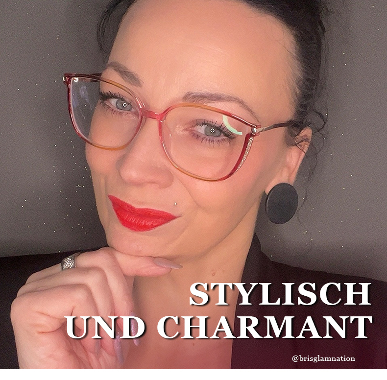 Walden Rot-Gelb Cateye Brille